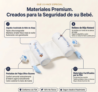 Almohada de apoyo cervical para bebé - Dear Baby